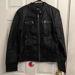 Only Faux Leather Jacket